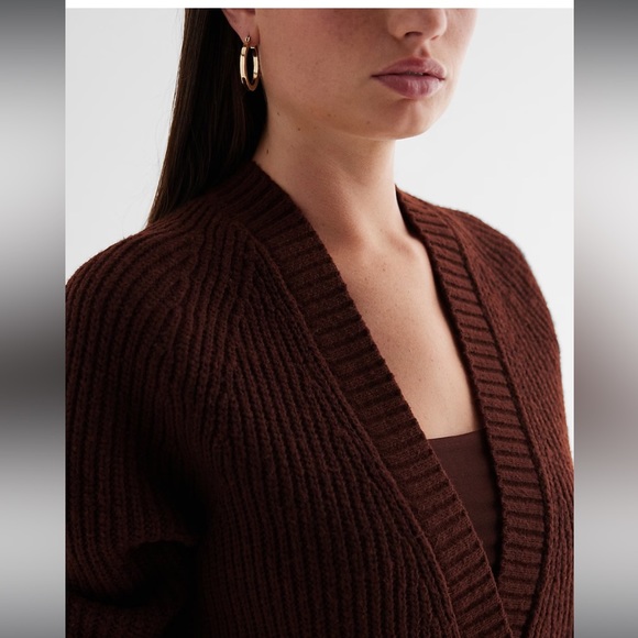 EXPRESS - London button down cardigan -NWT - Picture 3 of 15